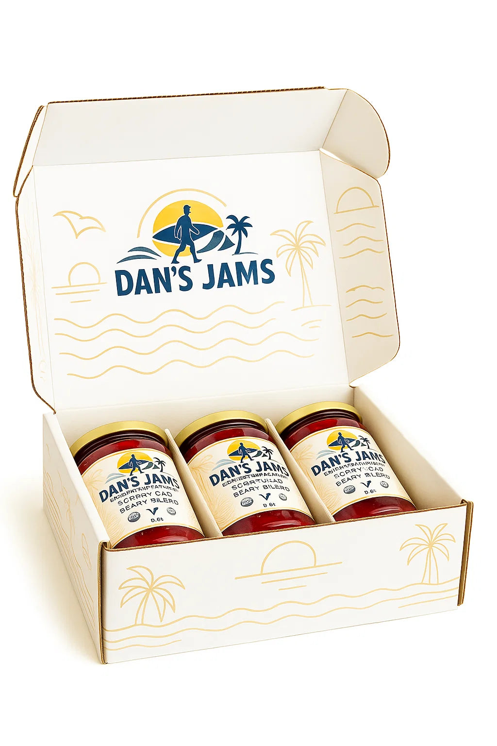 Dan’s Jams – Superfood Berry 3-Pack (Pre-Order)